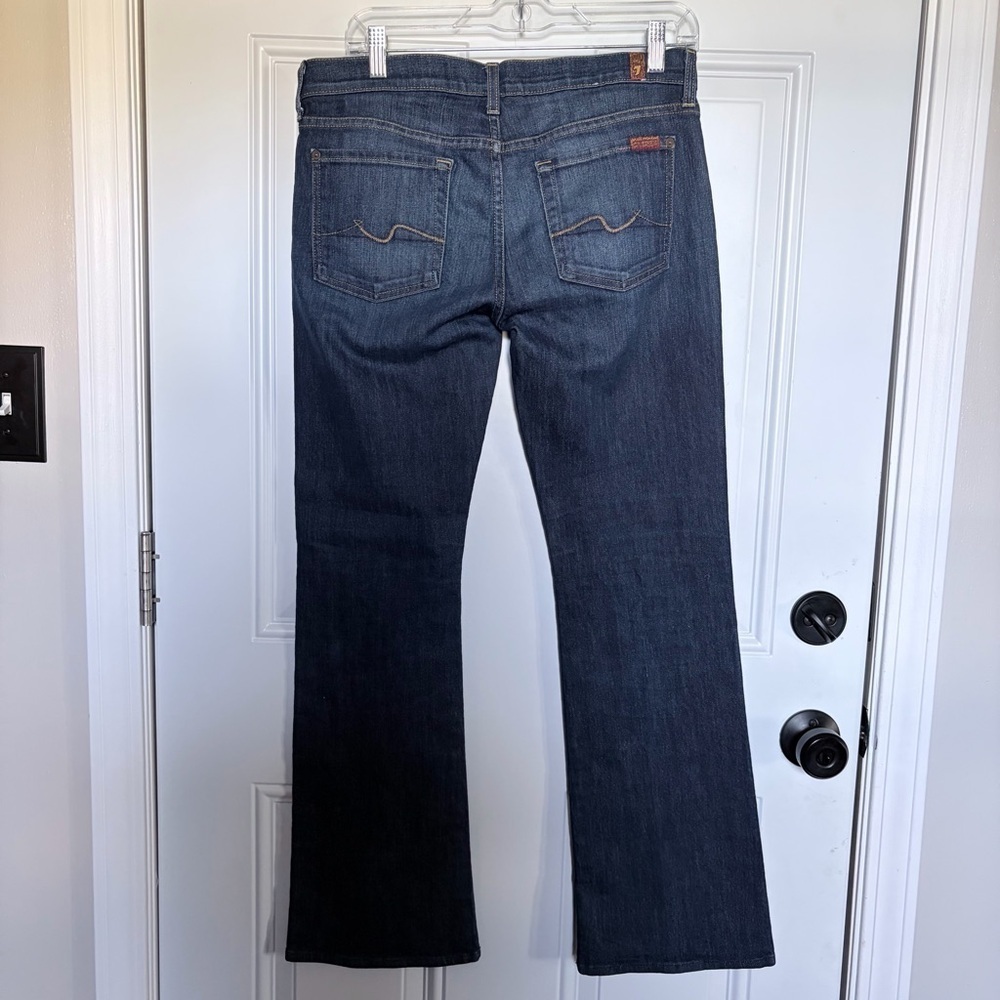 7 For All Mankind Denim Jeans in Dark Blue